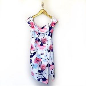 L'Atiste by Amy Floral Midi Bodycon Dress